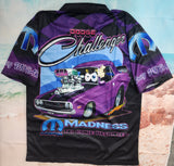 MOPAR - DODGE CHALLENGER - SHORT SLEEVE - Fishing style polo shirt - IN STOCK