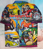 STREET PRINTZ - SHORT SLEEVE - Fishing style polo shirt - PRE ORDER