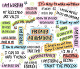 Tumbler 20oz/590ml - Daily Affirmations 2