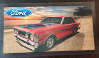 Ford on beach Bar Runner