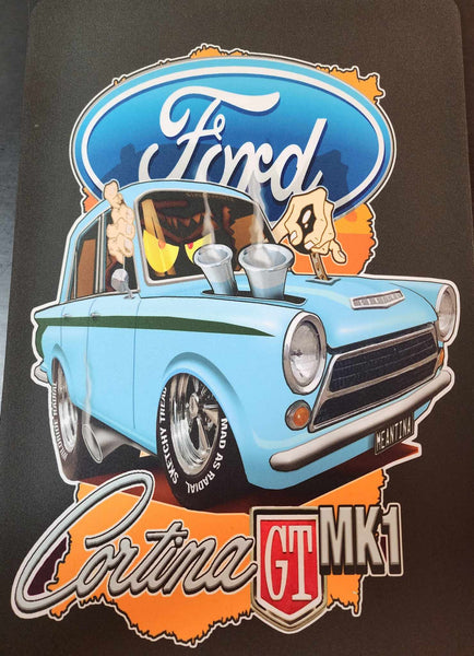 Ford Cortina Gaming mouse mat / Placemat / Bar mat