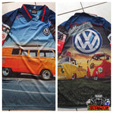 VW KOMBI - SHORT SLEEVE - Fishing style polo shirt - PRE ORDER