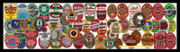 Beer Labels - Large bar runner
