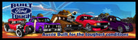 Ford Tough 5 cartoons - Large bar runner