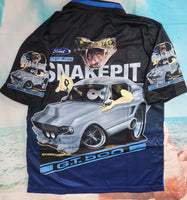 SHELBY MUSTANG - SHORT SLEEVE - Fishing style polo shirt - PRE ORDER