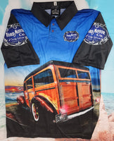 FORD MOTOR CO - EARLY IRON - SHORT SLEEVE - Fishing style polo shirt - IN STOCK