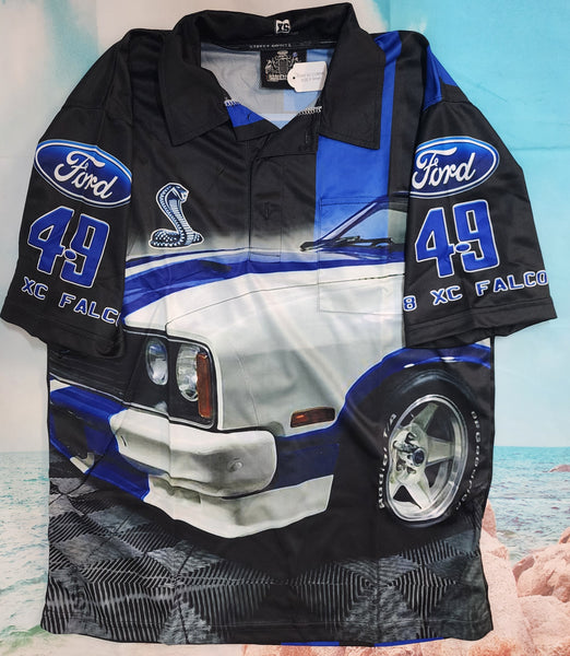 FORD XC COBRA - SHORT SLEEVE - Fishing style polo shirt - PRE ORDER