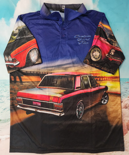 FORD FAN - SHORT SLEEVE - Fishing style polo shirt - PRE ORDER