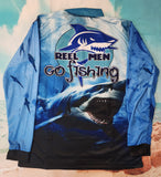 Reel Men - LONG SLEEVE - Fishing style polo shirt - Child starts at $50