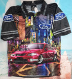 BF FORD - SHORT SLEEVE - Fishing style polo shirt - IN STOCK
