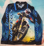 NO LIMITS - LONG SLEEVE - Fishing style polo shirt - Child starts at $50