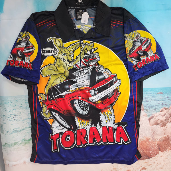 "KENOATH" HOLDEN TORANA - SHORT SLEEVE - Fishing style polo shirt - IN STOCK