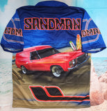 HOLDEN SANDMAN - RED - SHORT SLEEVE - Fishing style polo shirt - IN STOCK