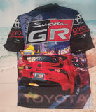 Toyota Supra GR - SHORT SLEEVE - Fishing style polo shirt - IN STOCK