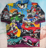 Street Printz  - SHORT SLEEVE - Fishing style polo shirt - IN STOCK