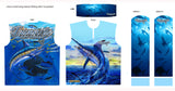Townsville Marlin - LONG SLEEVE - Fishing style polo shirt - Child starts at $50