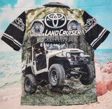 TOYOTA LANDCRUISER - SHORT SLEEVE - Fishing style polo shirt - IN STOCK