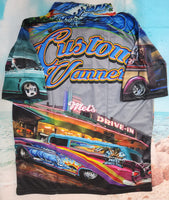 CUSTOM VANNER - SHORT SLEEVE - Fishing style polo shirt - PRE ORDER