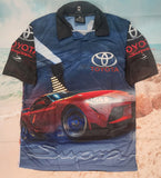 Toyota Supra GR - SHORT SLEEVE - Fishing style polo shirt - IN STOCK