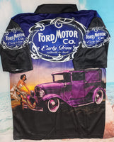 FORD MOTOR CO - EARLY IRON - SHORT SLEEVE - Fishing style polo shirt - IN STOCK
