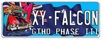 Display Licence  Plate XY Falcon