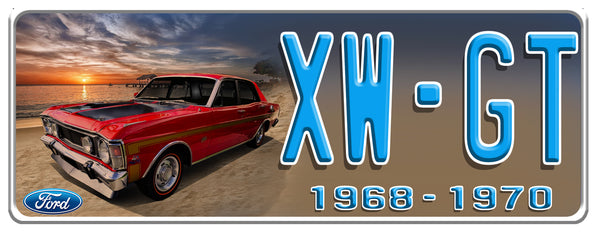 Display Licence Plate - XW-GT