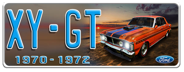 Display Licence  Plate - XY GT