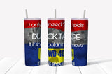 Tumbler 20oz/590ml - Duct Tape WD40