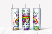 Tumbler 20oz/590ml - Fart Glitter