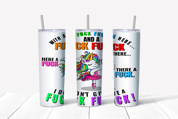 Tumbler 20oz/590ml - Here a F..k - there a F..k