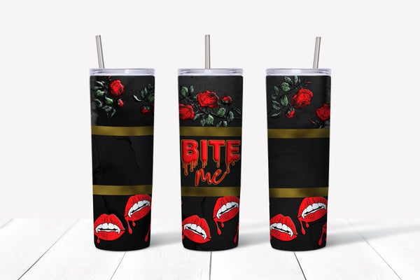 Tumbler 20oz/590ml - Bite Me