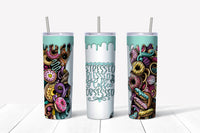 Tumbler 20oz/590ml - Coffee Obsessed Donuts