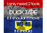 Tumbler 20oz/590ml - Duct Tape WD40