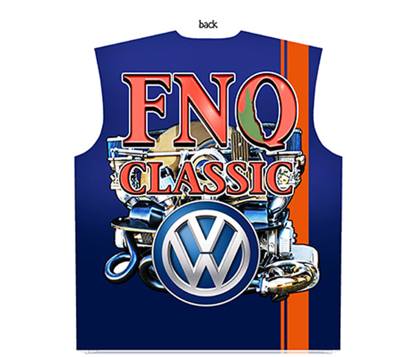 Fishing style polo shirt long sleeve - FNQ VW - PRE ORDER - LONG SLEEVE