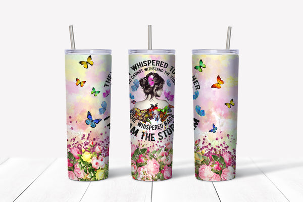 Tumbler 20oz/590ml - She is the storm