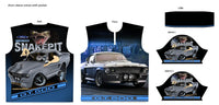 SHELBY MUSTANG -  SHORT SLEEVE - Fishing style polo shirt - IN STOCK