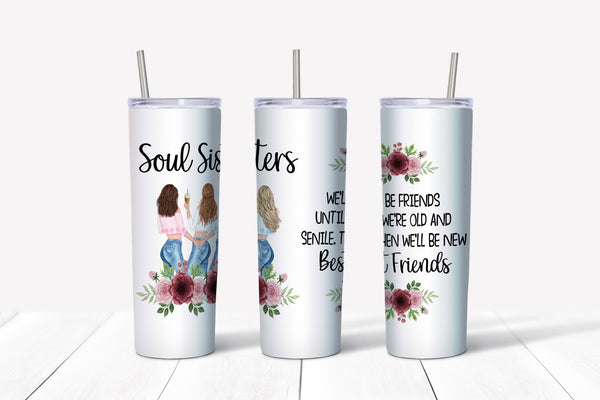 Tumbler 20oz/590ml - Soul Sisters