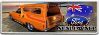 Display Licence  Plate - Sundowner Van