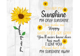 Tumbler 20oz/590ml - You are my sunshine